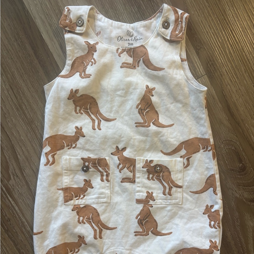 Oliver & Rain Kangaroo Jumpsuit (organic cotton)